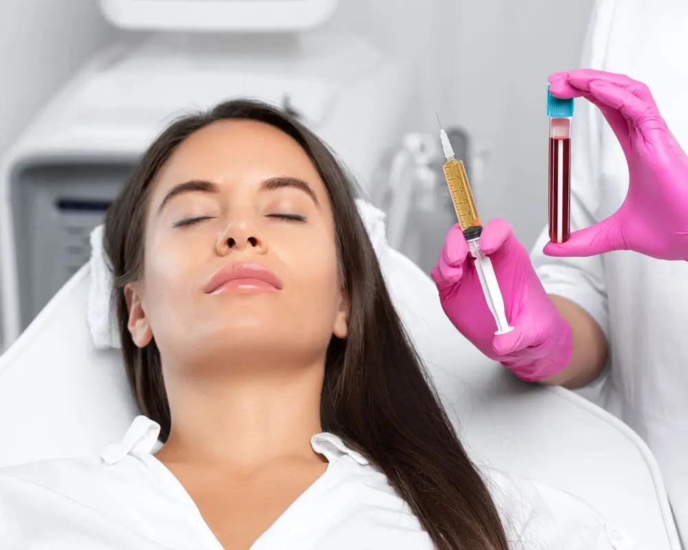 PRF Behandlung gegen Haarausfall in Frankfurt – Eigenbluttherapie für Haarwachstum