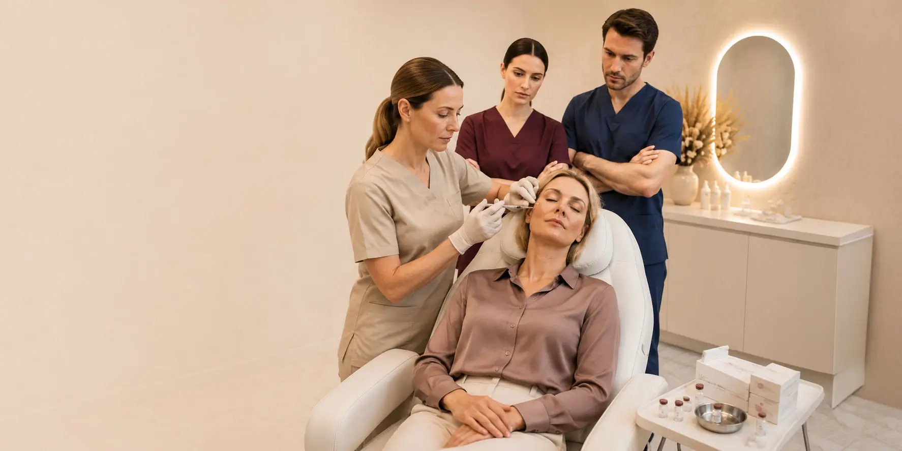 Sculptra® und Biostimulatoren Schulung für Ärztinnen und Ärzte an der Ästhetikzentrum Frankfurt Akademie